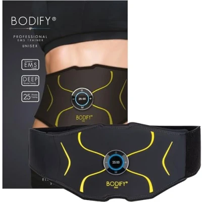 Image of Bodify® EMS Abdominal Trainer Max Targeted Stimulation of the Muscles Muscle Building Device for Men and