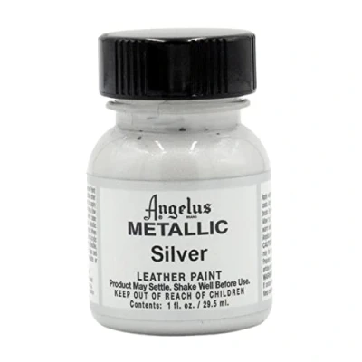 Image of Angelus Leather Paint Silver