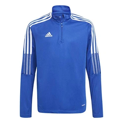 Image of Adidas GM7322 TIRO21 TR TOP Y Pullover unisex child team royal blue 7 8A