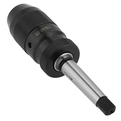 Image of Wakects Self Locking Chuck, 1 16mm Keyless Lathe Drill Chuck with Tapered Spindle MT3 B18 / Pin MT2 JT3 Braking Shaft