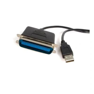 Image of StarTech.com 6 ft. (1.8 m) USB to Parallel Port Adapter IEEE 1284 Male/Male Centronics Cable (ICUSB1284)