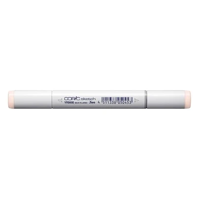 Image of COPIC Sketch Coloured Marker Pen (YR 0000) Pale Chiffon, For Art &amp; Crafts, Colouring, Graphics, Highlighter, Design, Anime, Professional Beginners, Supplies Colouring Books