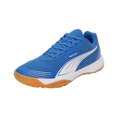 Image of Puma Solarflash III Handball shoes, Men&#039;s, Size: 7, Team royal/white Textile/synthetics