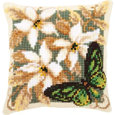 Image of Vervaco Cross Stitch Kit: Cushion: Dog, Cotton, NA, 40 x 40cm