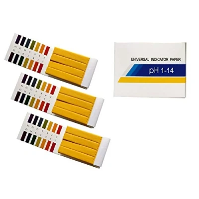 Image of Fontee 240pcs of pH Range 1 14 Litmus Indicator Test Strips Great for Testing Many Usual Everyday substances, Including Lemon Juice, Milk, moisturized Soil etc