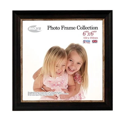 Image of Inov8 Framing Photo Frame, Wood, Brown, 6x6