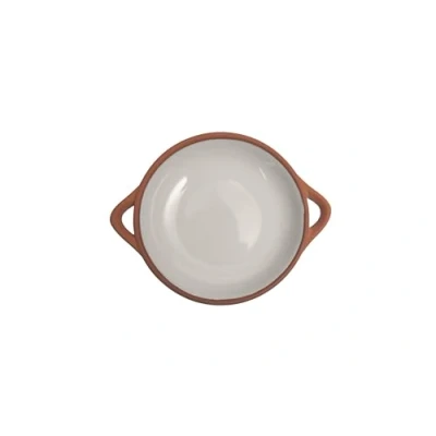 Image of Dexam Sintra Small Glazed Terracotta Tapas Dish Stone