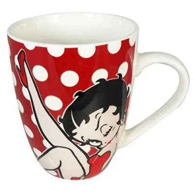 Image of Betty Boop Tea/Coffee Mug Polka Dot
