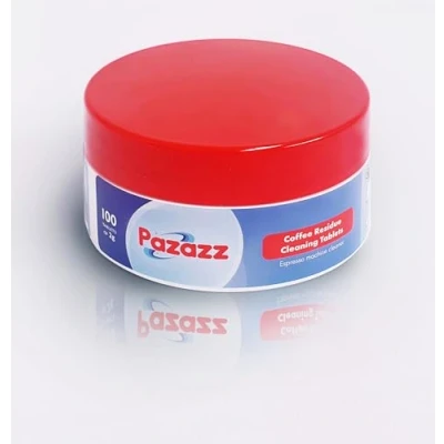 Image of Pazazz Espresso Machine Coffee Oil/Residue Removal Cleaning Tablets, 100 x 2g not for descaling
