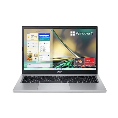 Image of Acer Aspire 3 A315 24P R7VH Slim Laptop 15.6&quot; Full HD IPS Display AMD Ryzen 7320U Processor Radeon Graphics 8GB LPDDR5 1TB SSD US English Keyboard Wi Fi 6 Windows 11 in S Mode