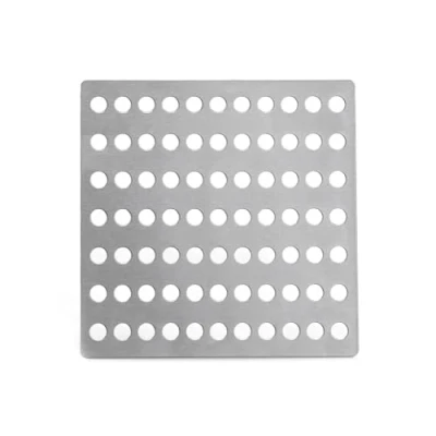 Image of Steel Drain Cover 15 X 15cm Rustproof Swirl Covers Outdoor &amp; Indoor Durable Mesh Drainage Suitable as Shower Cover, Garden Leaf Guard (1)
