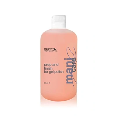 Image of Strictly Professional Prep + Finish Nail Tips Polish Gel Remover 250ml CODE: SPB0313