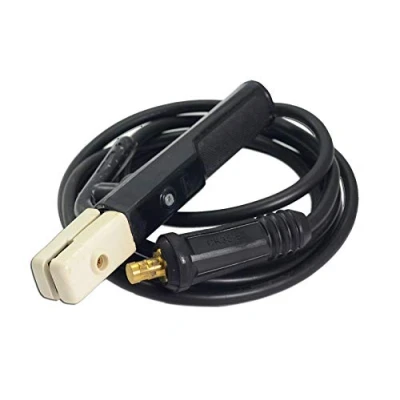 Image of RIVERWELD Electrode Holder 300A Arc Welding 35 50mm Lead Cable 5 Meter