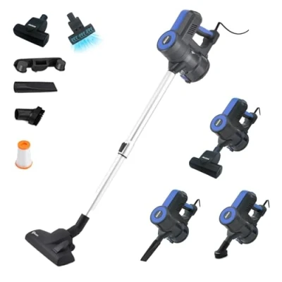 Image of Akitas S12 Corded Vacuum Cleaner 2 in 1 Handheld Stick With German Wessel Werk Head + Pet Turbo Light Weight