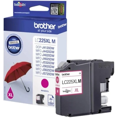 Image of Brother LC 225XLM ink cartridge 1 pc(s) Original Magenta