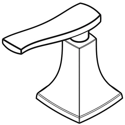 Image of hansgrohe Metris Classic Handle, Cold Water, chrome
