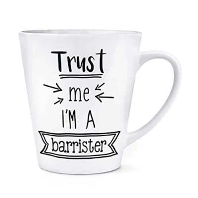 Image of Trust Me I&#039;m A Barrister 12oz Latte Mug Cup