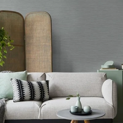 Image of Superfresco Easy Grey Serenity Textured Plain Wallpaper Paste The Wall Smooth Texture Living Neutral Design Perfect for Most Rooms Feature or 4