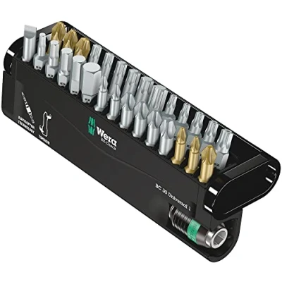 Image of Wera 05056440001&quot;Universal 1&quot; Bit Check Silver (30 Piece) Multi