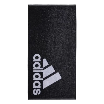 Image of ADIDAS SMALL TOWEL BLACK WHITE