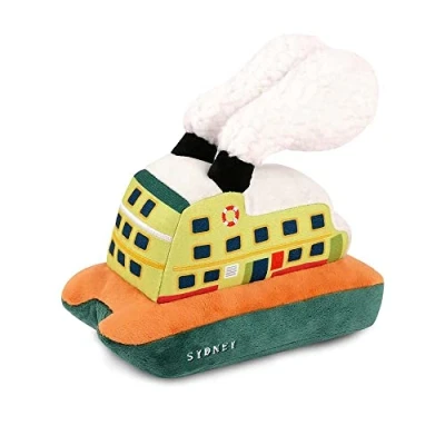 Image of P.L.A.Y. PET LIFESTYLE AND YOU Plush toy dog Canine Commute Collection Sydney Ferry