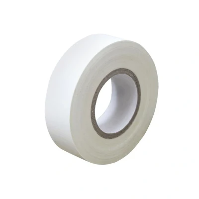Image of Faithfull FAITAPEPVCW PVC Electrical Tape 19 mm x 20 m White