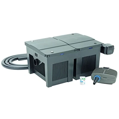 Image of OASE BioSmart Set 36000 56789 Flow Filter Suitable for Ponds up to 36 m3, System, Complete Including Material, Pond Pump and UVC Clarifier