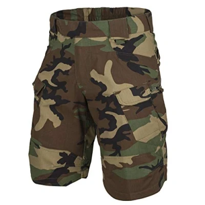 Image of Helikon Tex Urban Tactical Shorts 11 Ripstop Polycotton, mens, US Woodland, XL/Regular