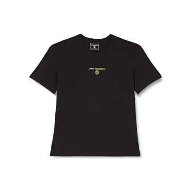 Image of JACK &amp; JONES Men&#039;s Jcoono Tee Ss Crew Neck T Shirt, Black/fit: Relaxed, XL