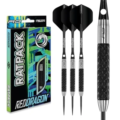 Image of RED DRAGON Rat 1: 26g Tungsten Darts Set with Flights and Stems