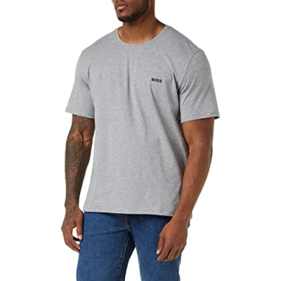 Image of BOSS Men&#039;s Mix&amp;Match T Shirt R, New Medium Grey33, L