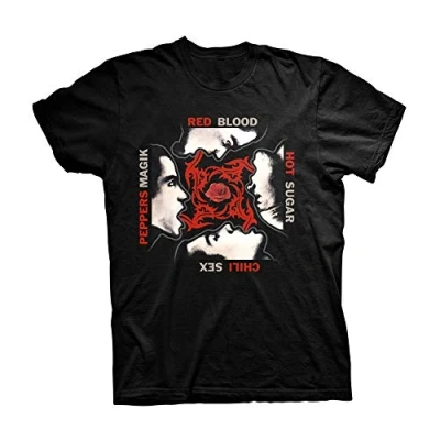 Image of Red Hot Chili Peppers Blood Sugar Sex Magik Official Tee T Shirt Mens Unisex (Large)