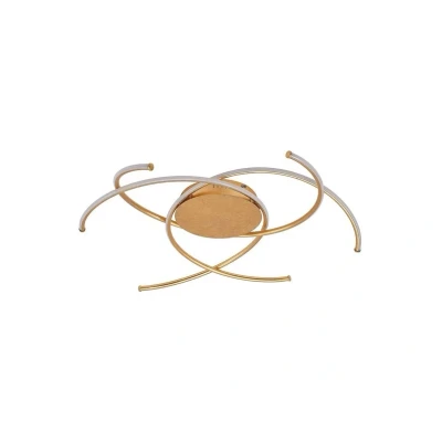 Image of Lindby Yareli LED ceiling light, gold