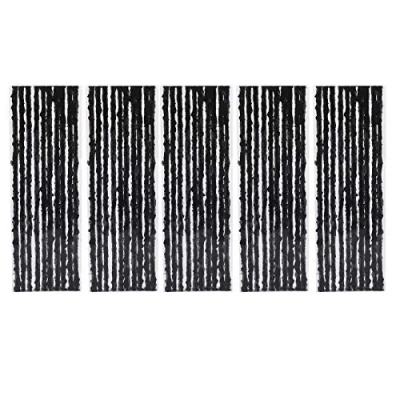 Image of EVGATSAUTO Car Tire Plugs, Tyre Puncture Repair Strings 50pcs Plug Tubeless Sealing Strip Repairing Strips for Motorcycle 200x3mm(black)