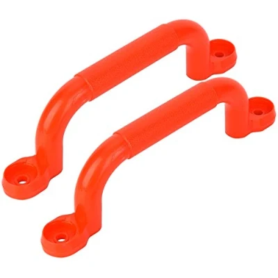 Image of Dilwe Playground Safety Handle, Children Climbing Frame Grips Non slip Handle Swing Toy Accessories(Red) Children&#039;S Sports Equipment