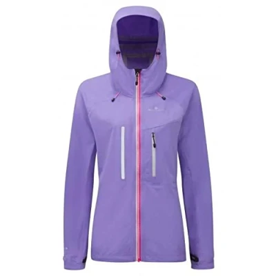 Image of Ronhill Women&#039;s Storm Jacket Lilac/Cloud, Size 14