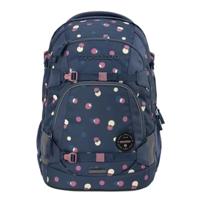 Image of Coocazoo MATE School Backpack, Ergonomic &amp; Adjustable Satchel, Height Size Adjustable, with Chest Strap Waist Belt, Lightweight Individual, from 3rd Grade, Bubble Dreams, Rucksack