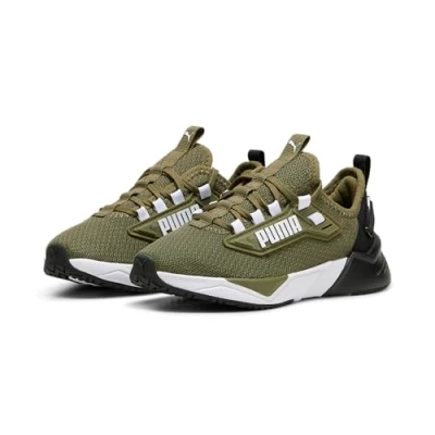 Image of Puma Childrens Unisex Kids Retaliate 3 Running Shoes Toddler Green Size UK 1 Infant
