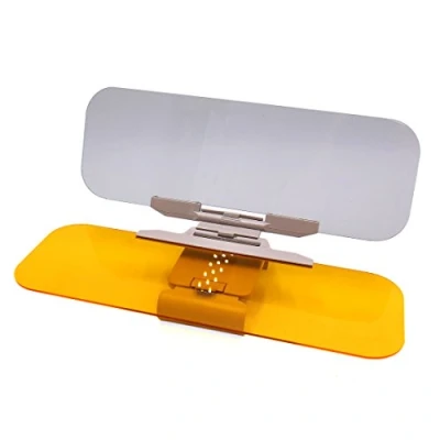 Image of sourcingmap Car Plastic Anti Glare Day Night Vison Safty Driving Mirror Glass Sun Visor