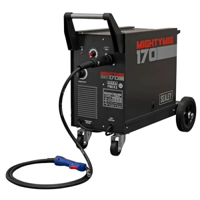 Image of MIGHTYMIG170 Professional Gas/Gasless mig Welder with Euro Torch 170A Sealey