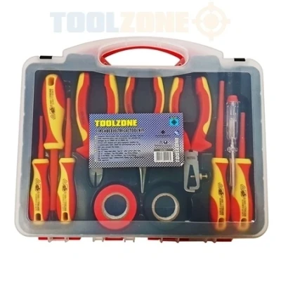 Image of Toolzone VDE Electricians Tool Kit 11 Piece