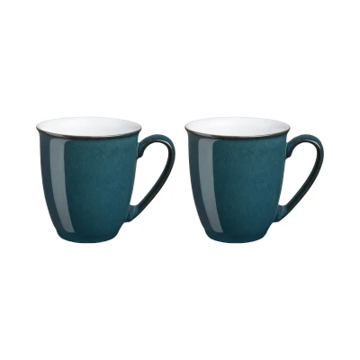 Image of Denby Greenwich Set Of 2 Mugs
