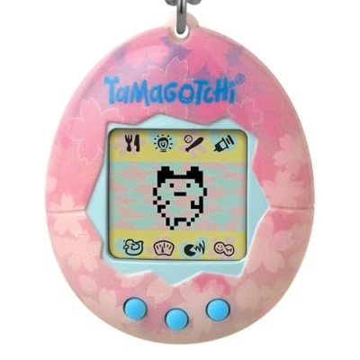 Image of TAMAGOTCHI Bandai Original Sakura Digital Pet Nurture And Raise The Electronic Japanese Kids Toys For Girls Boys Make Great 90s Retro Gifts
