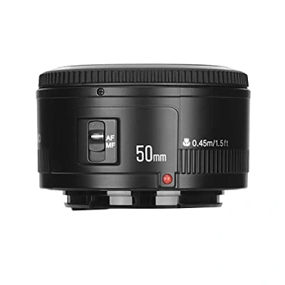 Image of Yongnuo YN 50mm F/1.8 AF/MF Large Aperture Auto Focus Lens for Canon EF Mount EOS Camer
