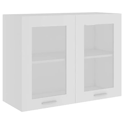 Image of vidaXL White Hanging Cabinet 80 x 31 60 cm Chipboard