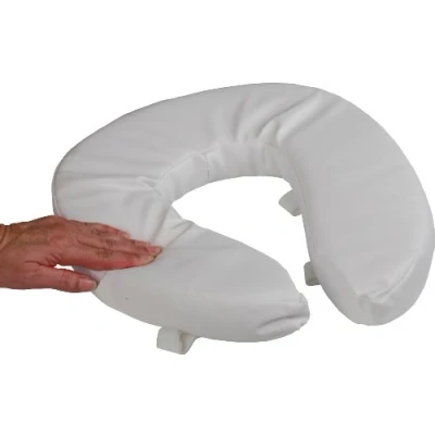 Image of NRS Healthcare Soft Padded Raised Toilet / Commode Seat 50 mm (2 inch)