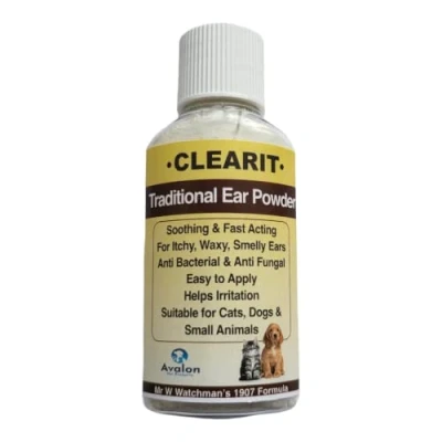 Image of Clearit Traditional Ear Powder Fast Acting Super Effective 20g For Itchy Waxy Smelly Ears …
