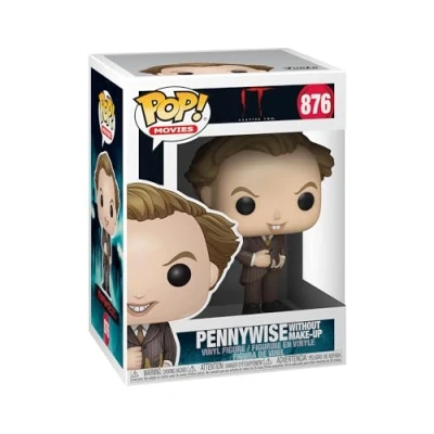 Image of Funko Pop! Movies: It 2 Pennywise Without Make up Chapter Balloon 14 Collectable Vinyl Figure Gift Idea Official Merchandise Toys for Kids &amp; Adults Movies Fans