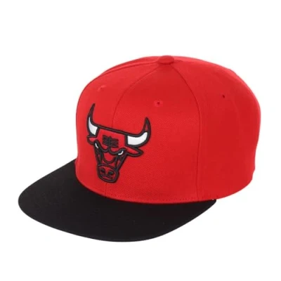 Image of Mitchell &amp; Ness Cap Chicago Bulls 2 Tone 2.0 NBA