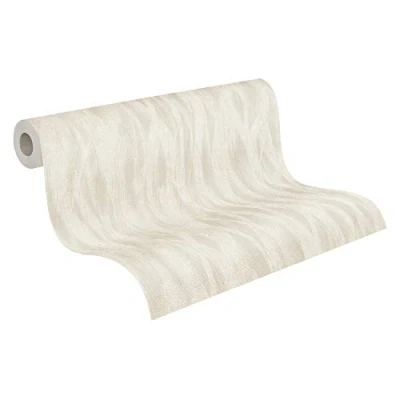 Image of Fancy Wallpaper Emotion Graphic A.S. Création Non Woven 10.05 m x 0.53 Beige Grey Gold Made in Germany 368842 36884 2